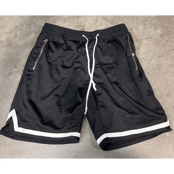 Fear Of God Mesh Basketball Shorts Fifth Collection Mens Sz XL Drop Crotch 2017